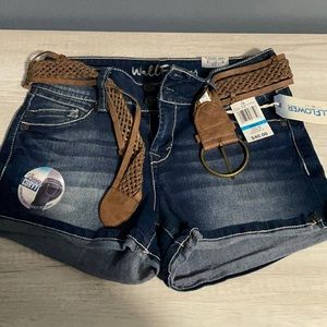 Wallflower curvy size 9 shorty shorts brand new